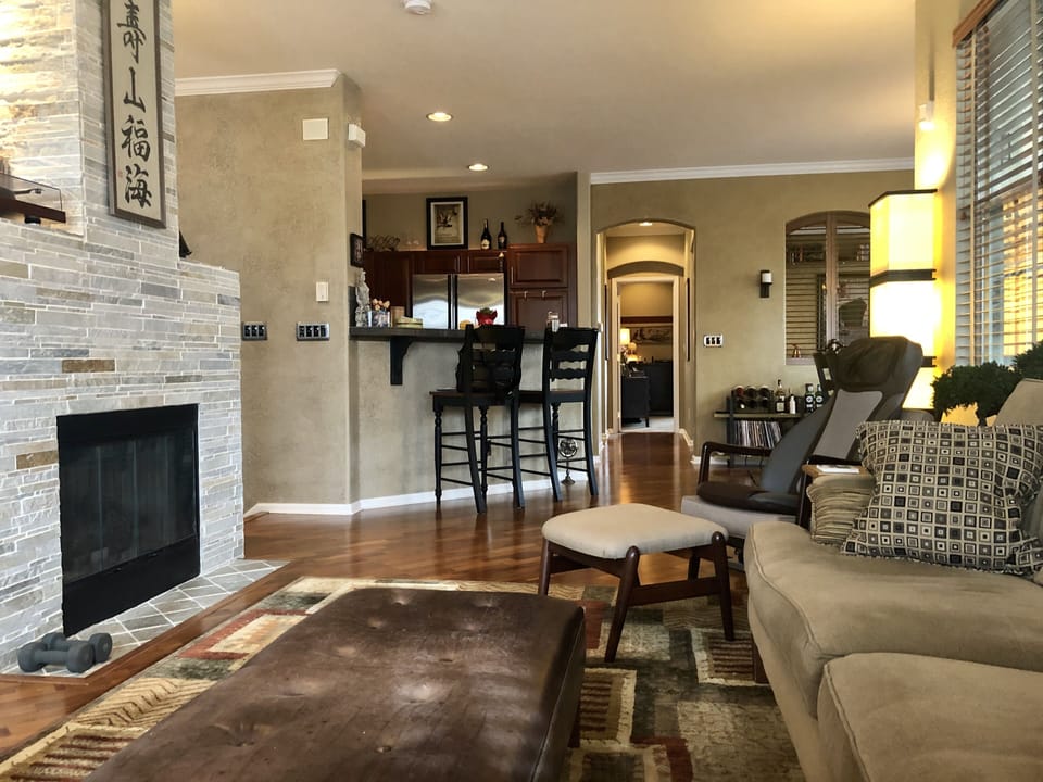 Living Area view from couch 