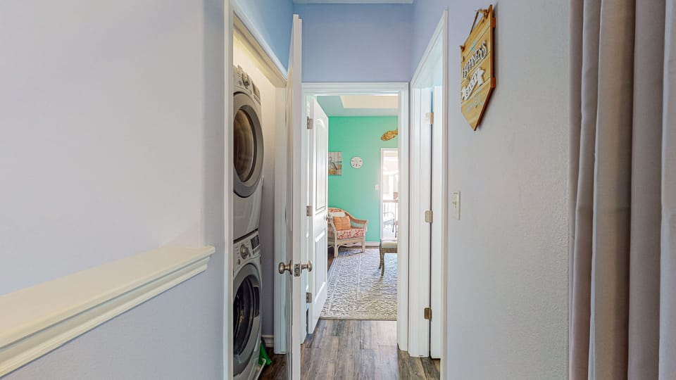 Washer and Dryer (Laundry Detergent Not Provided)