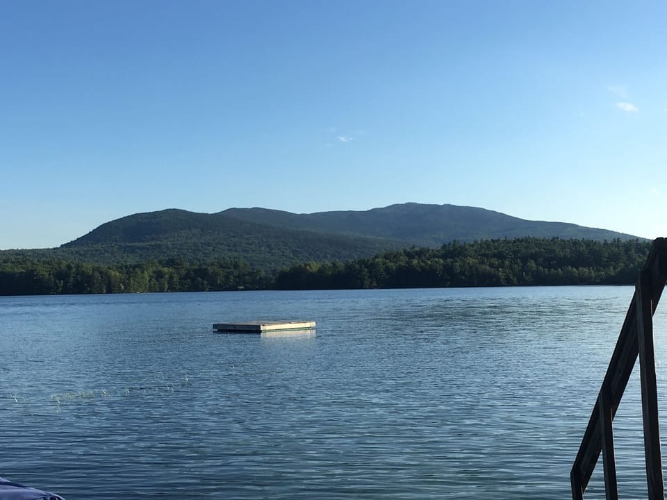 Local lake (not part of property)
