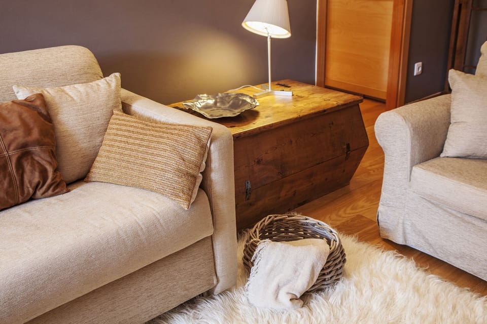Two comfortable coaches, even coach covers are tailor-made, best quality linen