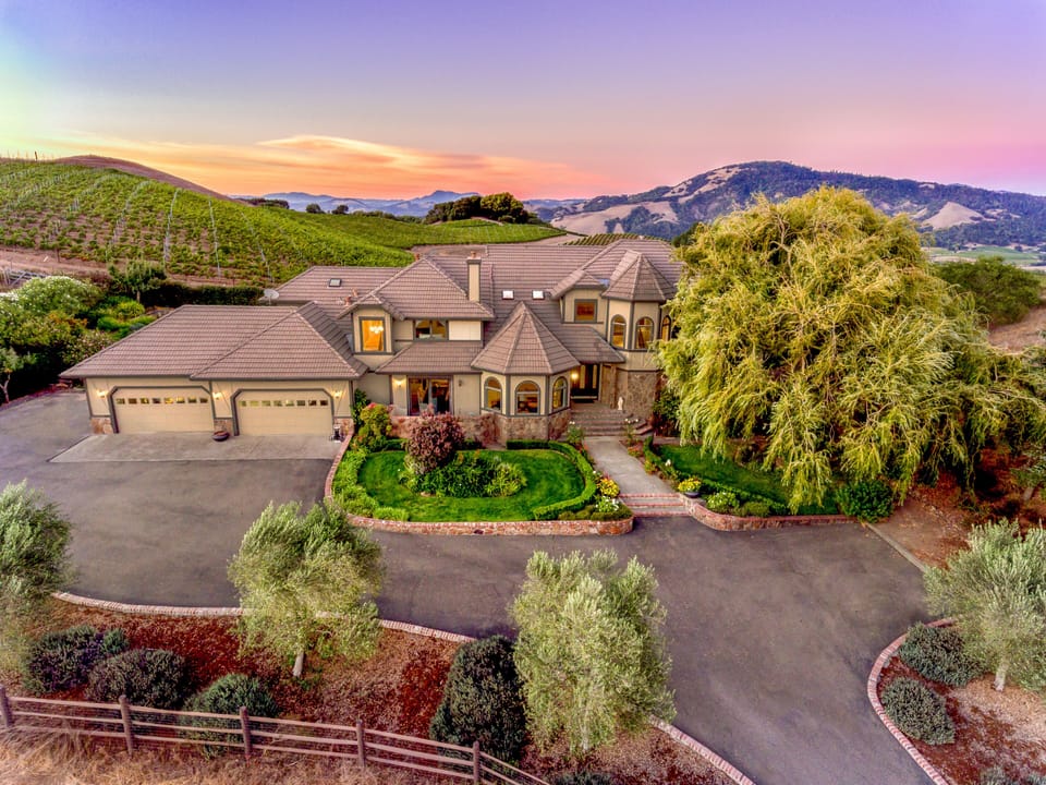 Welcome to our Wine Country Estate! 5,500 SF, sleeping for 12 & pool with views!