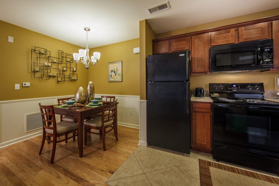 Make a meal in the kitchen.