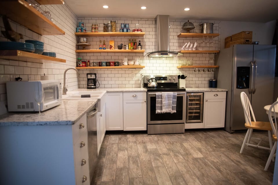 newly remodeled kitchen