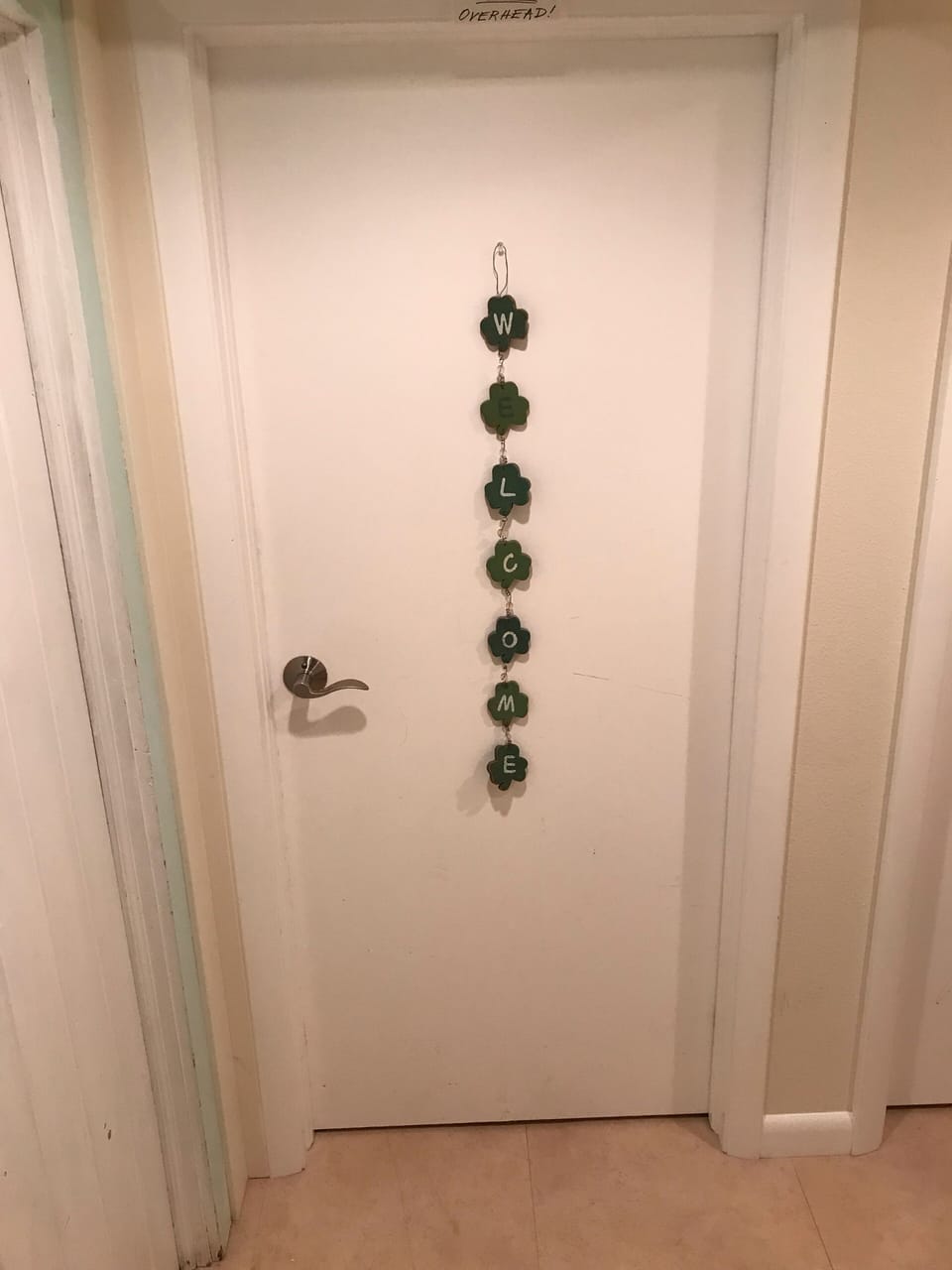 Door to the suite