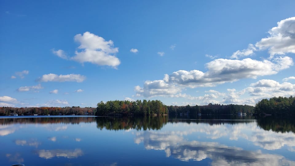 View from renter cottage dock.