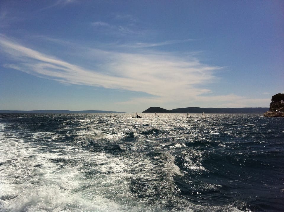 The sea