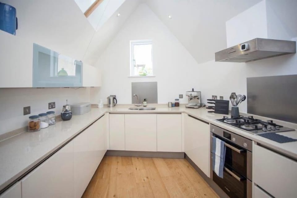 Fully stocked kitchen