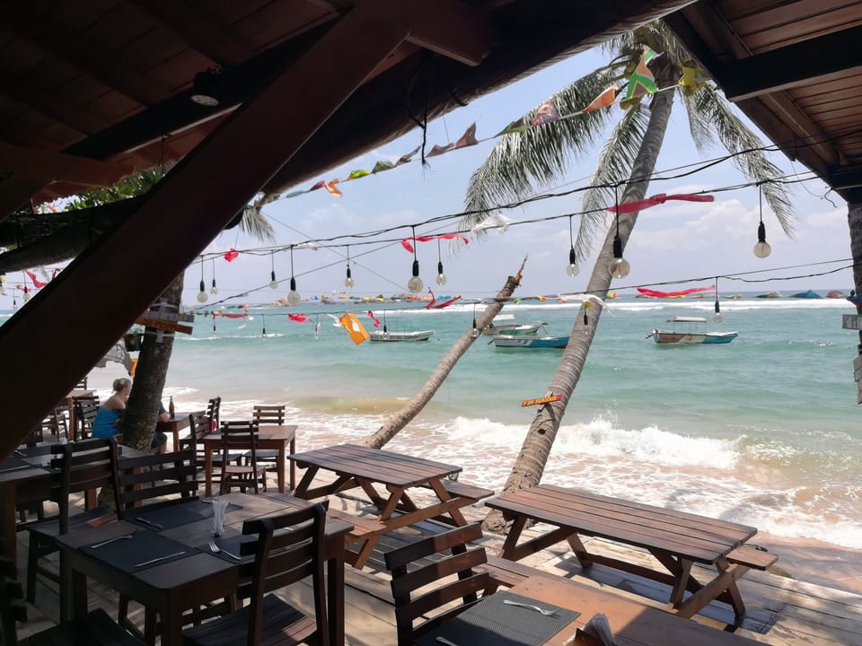 restaurant area