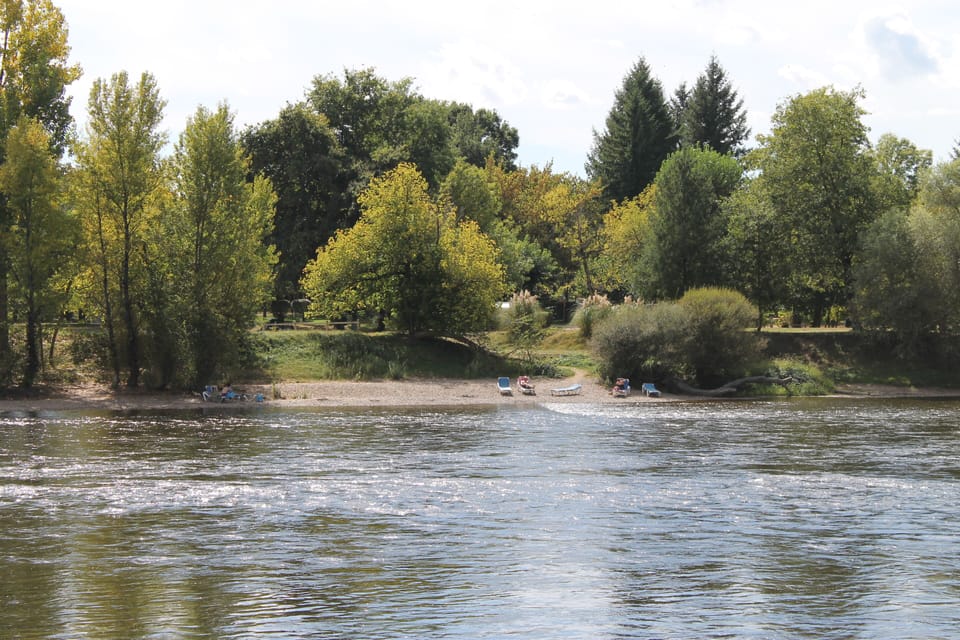 La Dordogne River