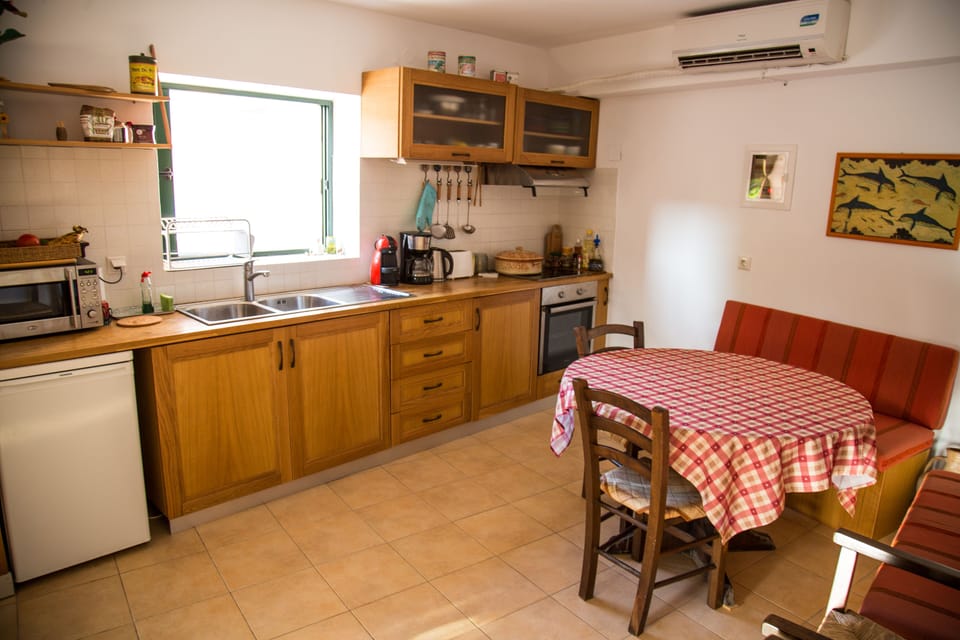kitchen and dining room