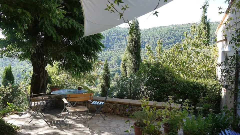 East patio