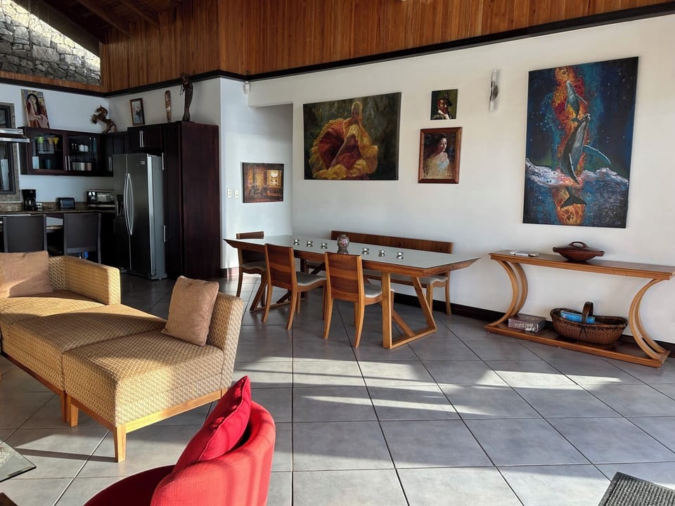 Living and dining area
