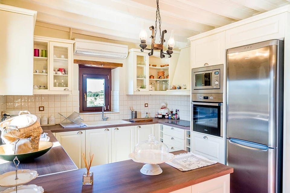 Modern kitchen with hi tech appliances