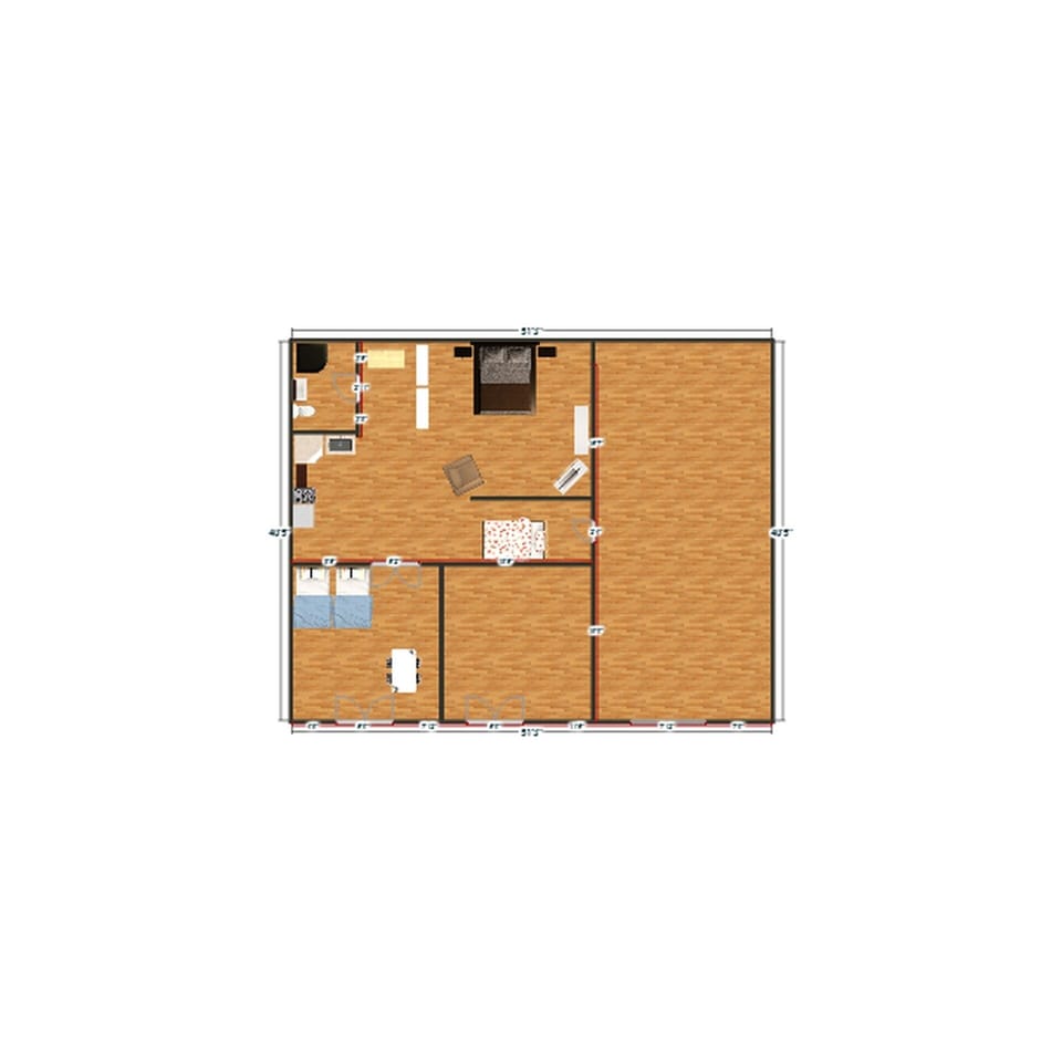 Map of the apartment