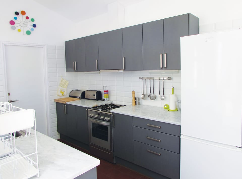 Kitchen area.