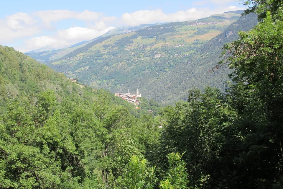 Summer view from the balcony