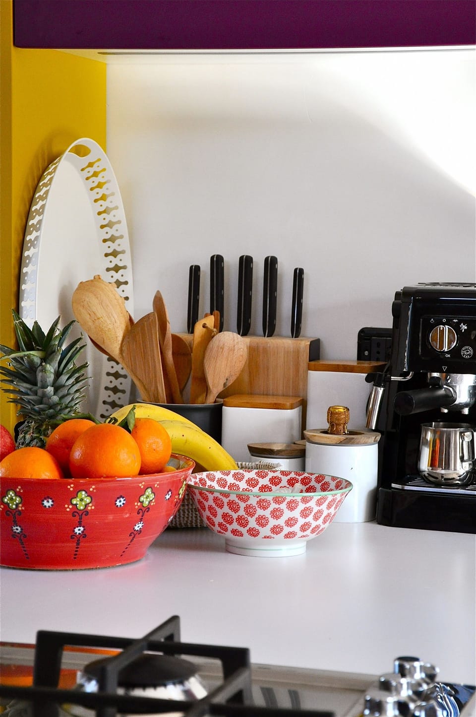 Stylish dishes and utensils