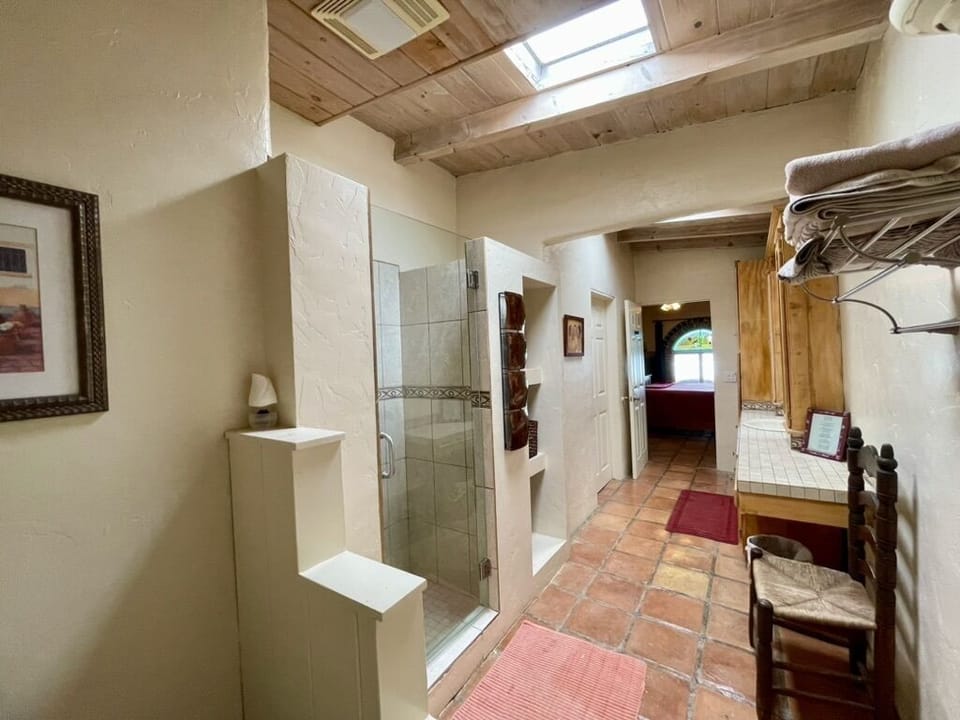 master bath looking into bedroom