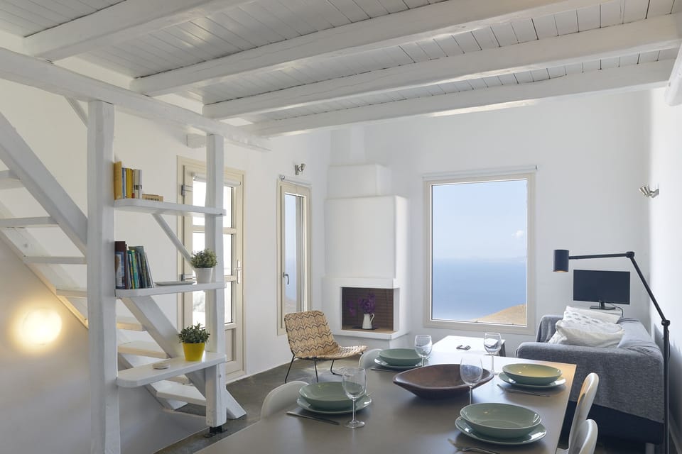 dining and sitting area