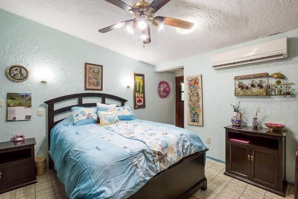 Bedroom 4 has a full sized bed