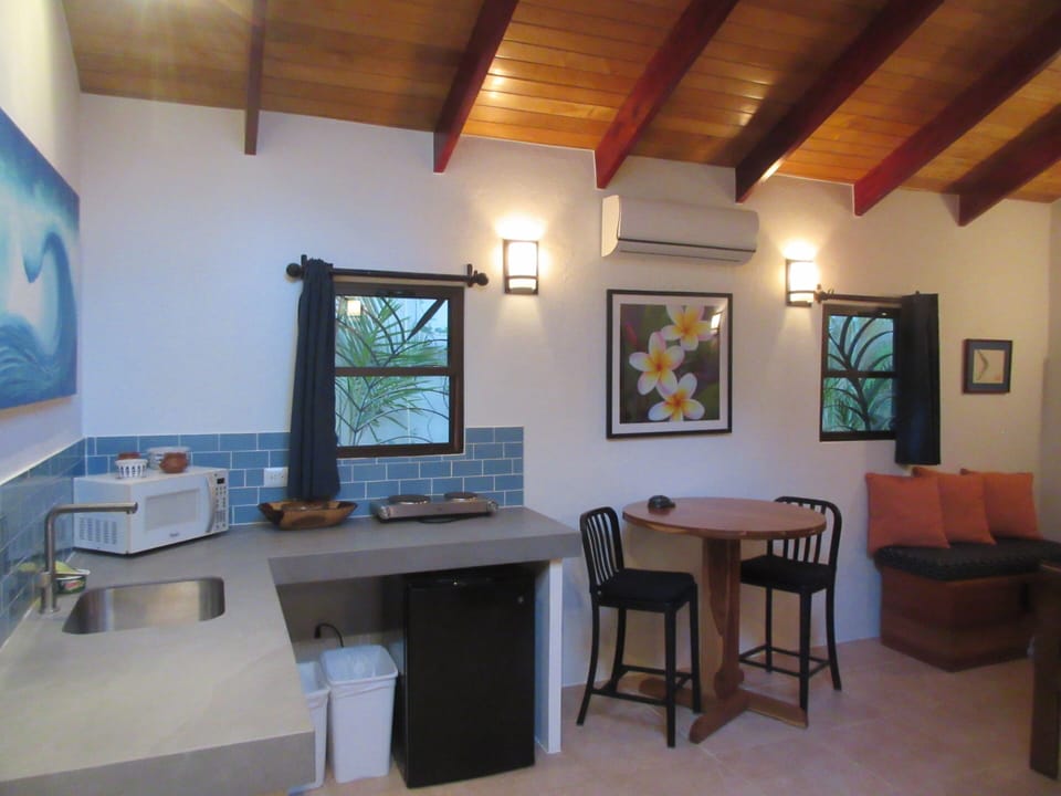 Kitchenette in the casita.