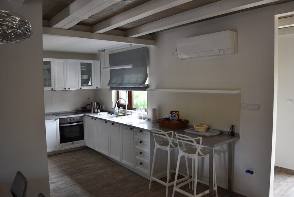 VIew of full kitchen