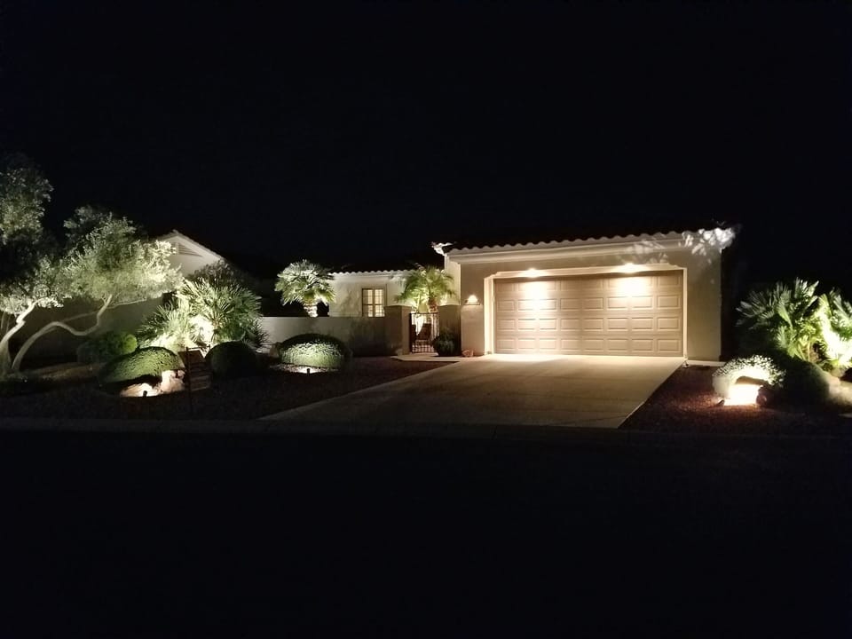 Beautiful outdoor lighting