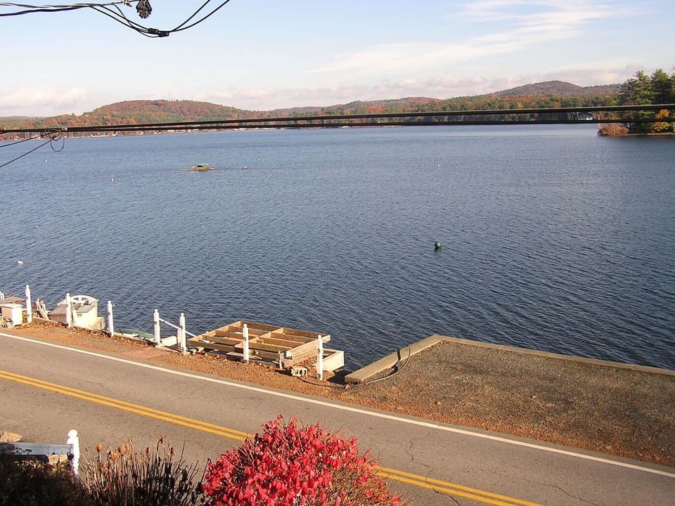 View of Lake from Front Steps
