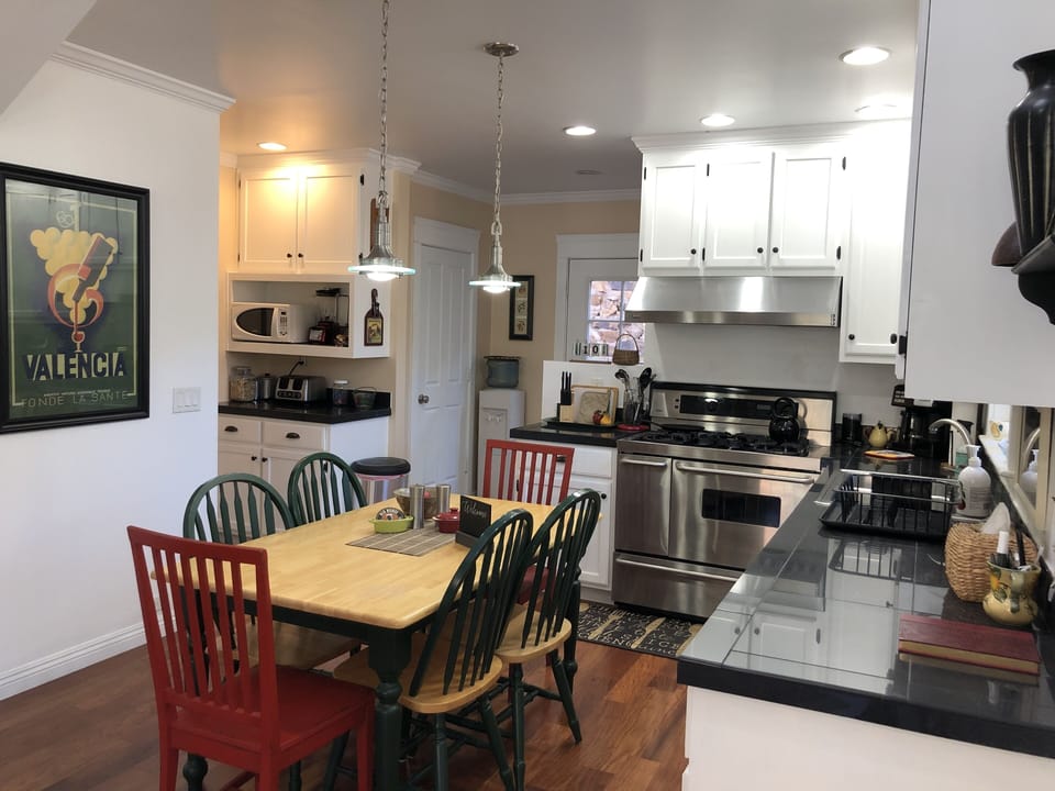 Fully equipped kitchen