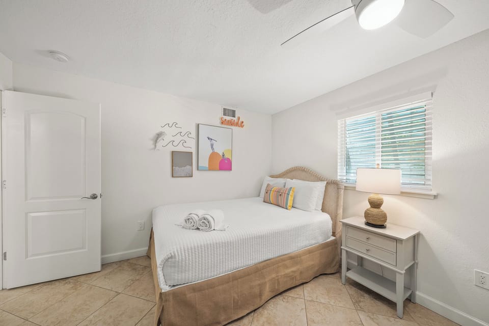 Second Bedroom, Queen bed and Full over Full bunk