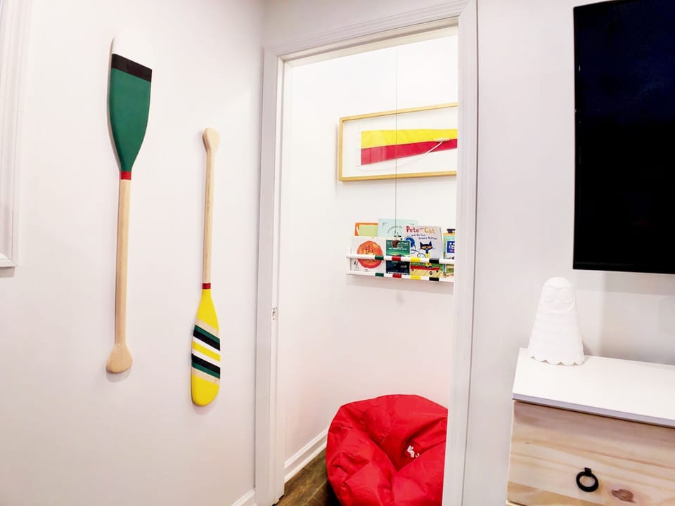 Reading nook for late night stories