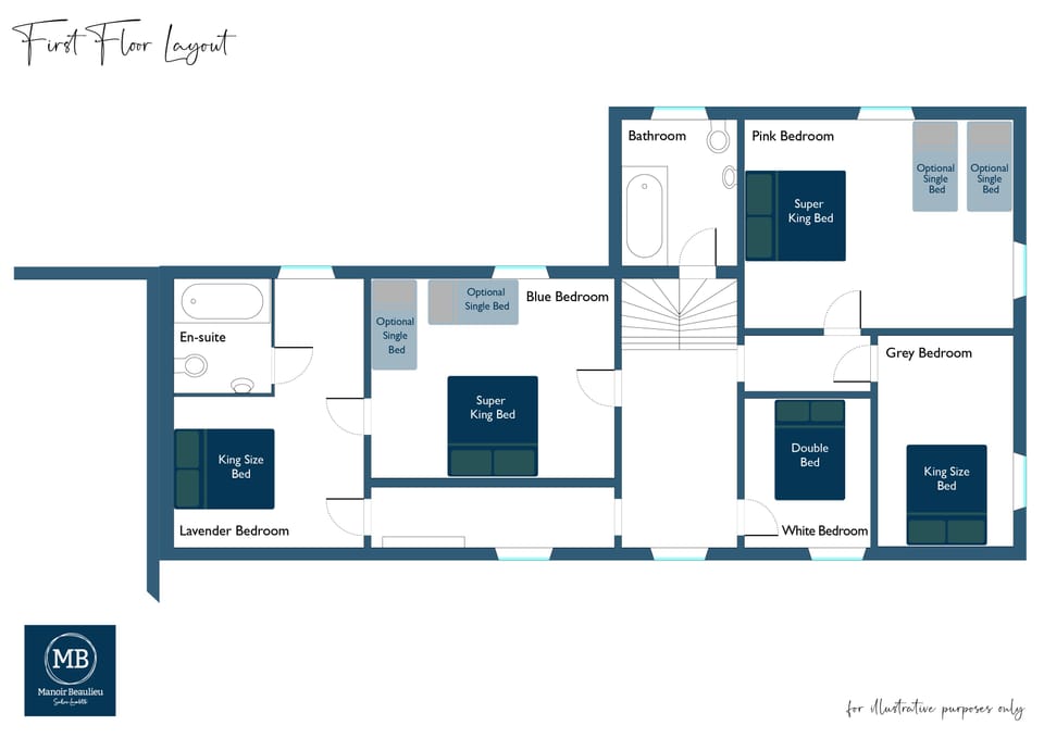 First floor layout