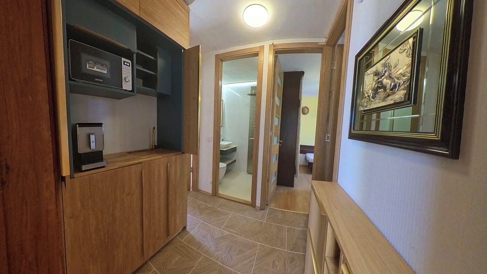upstairs kitchenette/coffee station