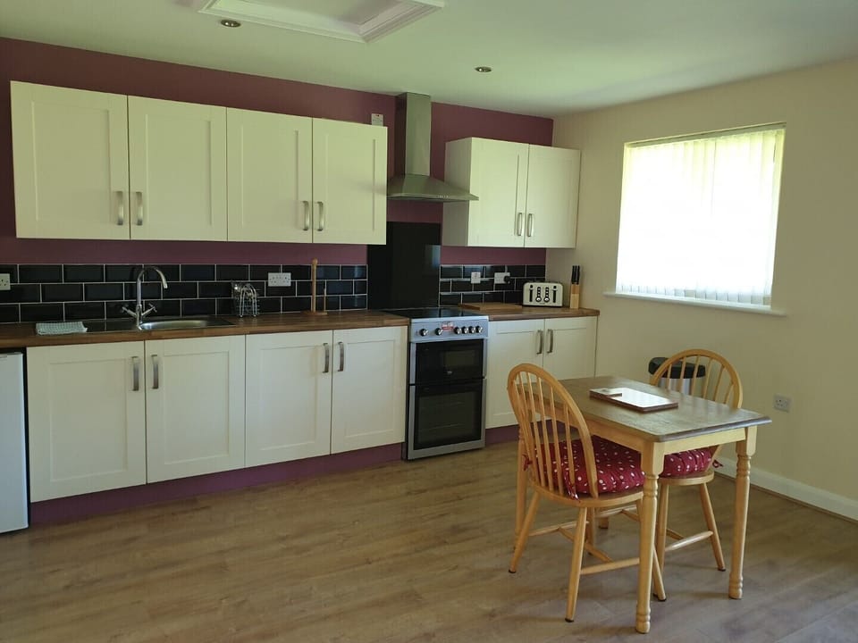 Kitchen area of The Swallows Nest at Windy Ridge, New Delights