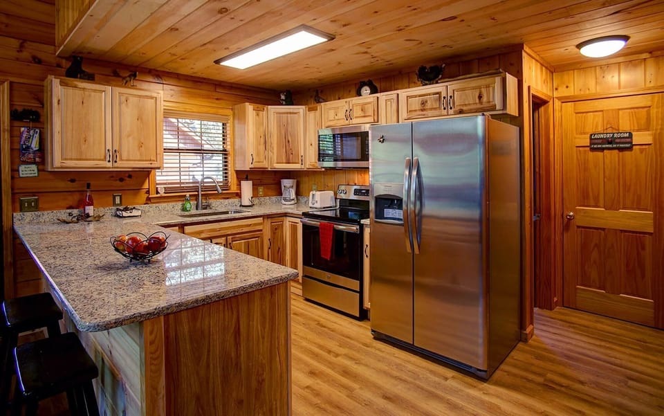 Kitchen and Laundry room
