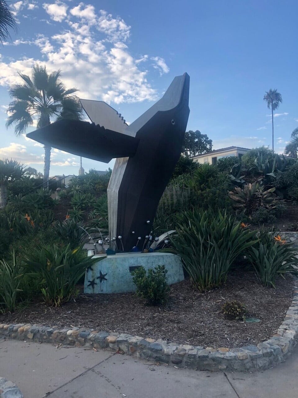 Sculpture at Heisler Park