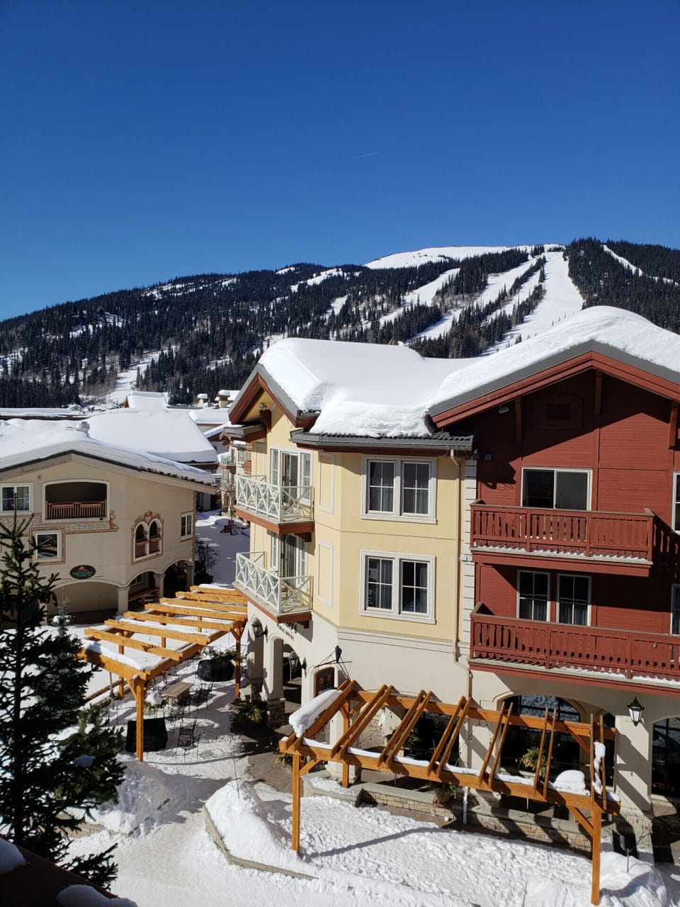 View from balcony!