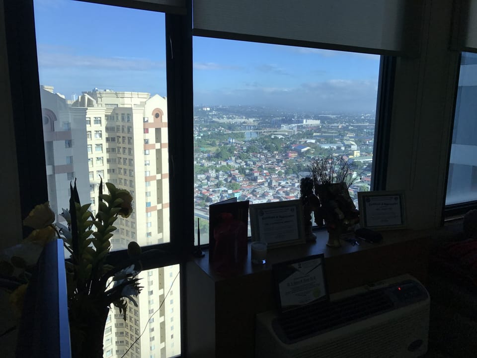 View from the living room