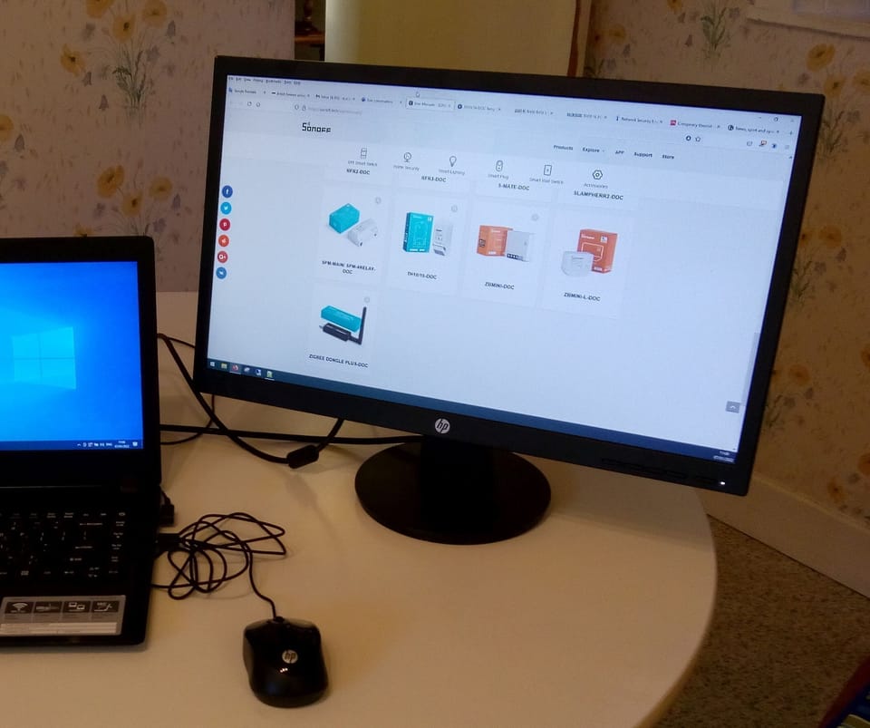 New HDMI display and mouse 2021