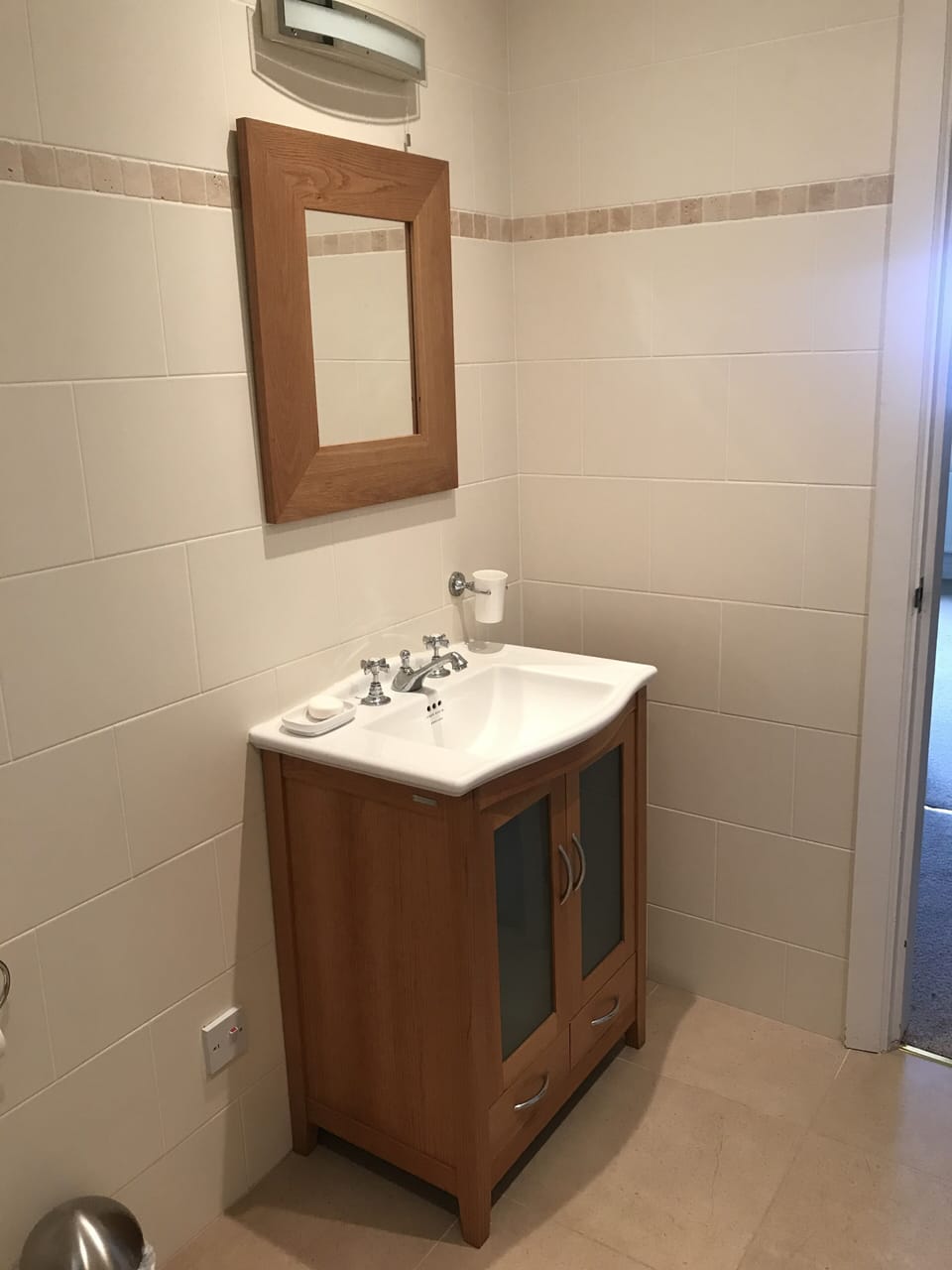 Downstairs family shower room