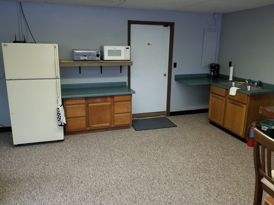This is the “kitchen”. We do not have a fully furnished kitchen. 