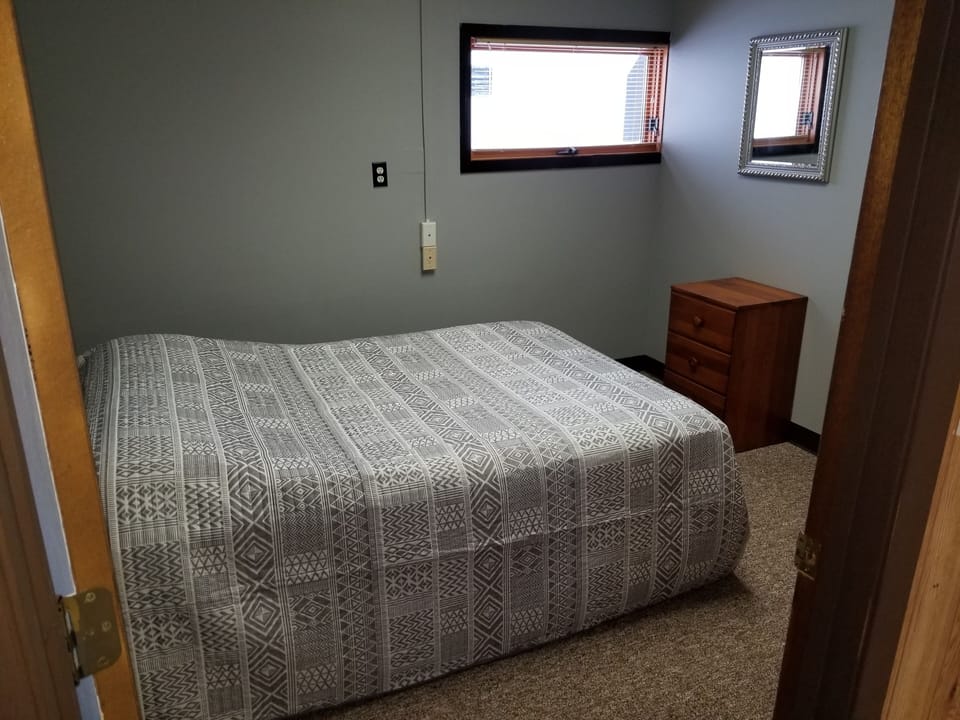 Bedroom 2 with full mattress 