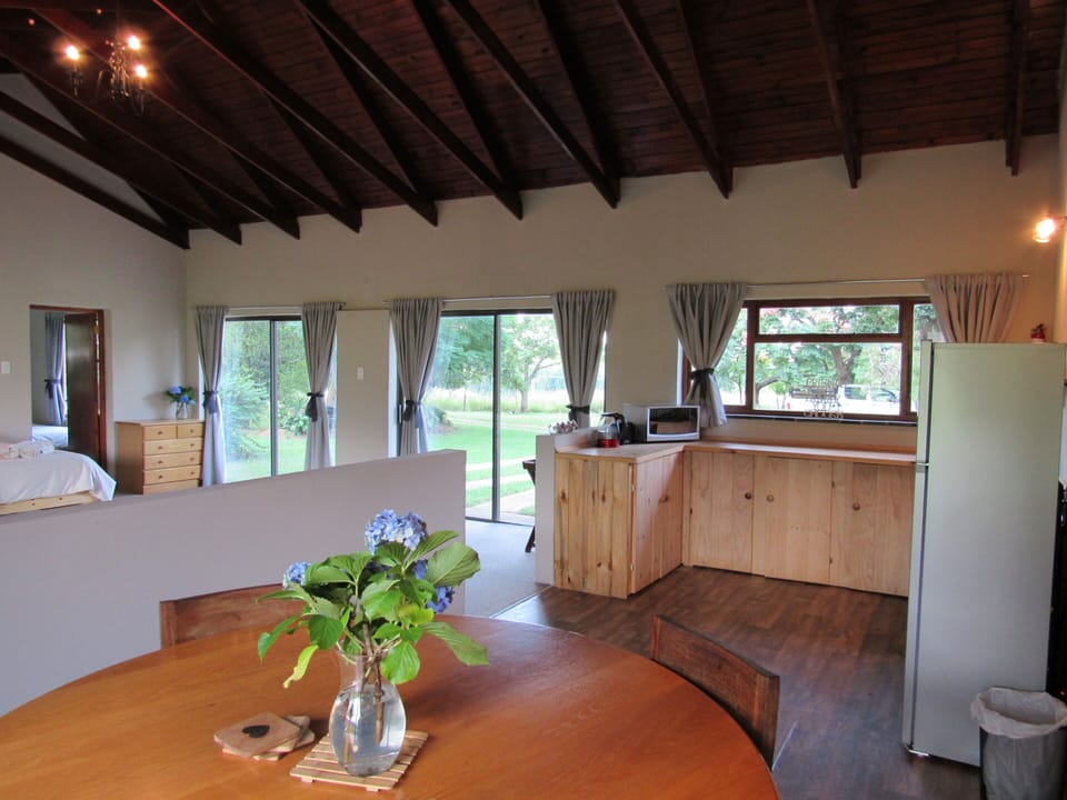 Dining room and kitchenette