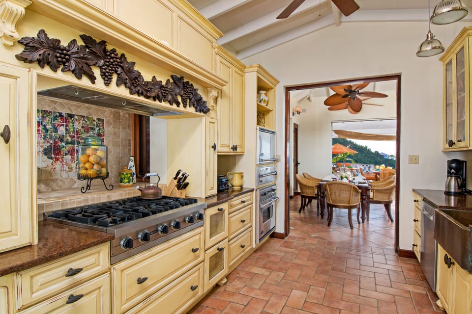 Papaya Villa - well-equipped Gourmet kitchen 