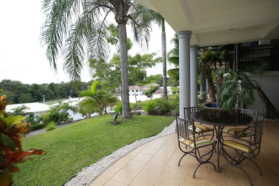 Verandah with views to Ocean