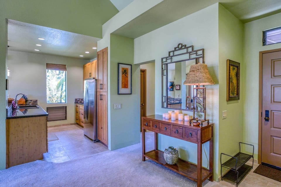 Entrance to living area