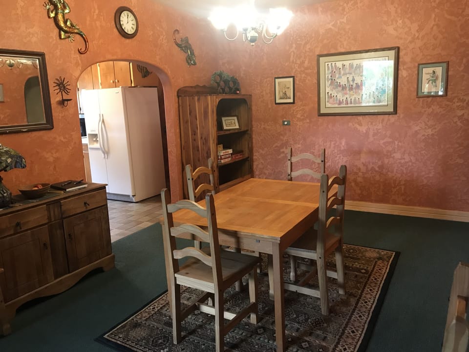 Dining room as seen from living room
