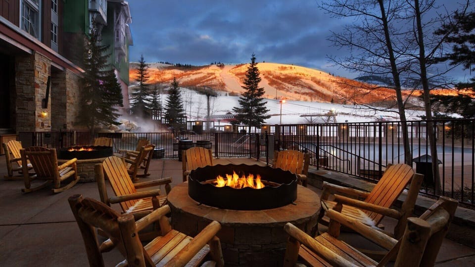 Ski in ski out and enjoy a relaxing vacation at the Marriott’s mountainside.