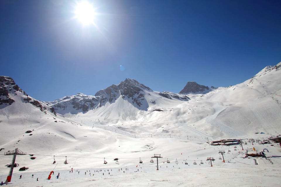 Ski the pistes in Tignes!