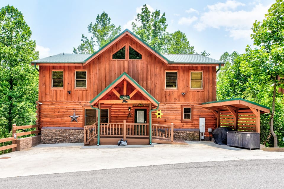 Exterior of cabin